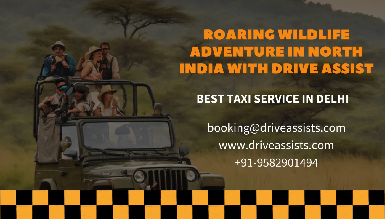 Roaring Wildlife Adventure in North India with Drive Assist