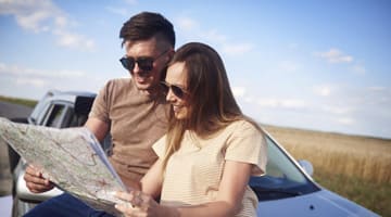 rent a car for round trip