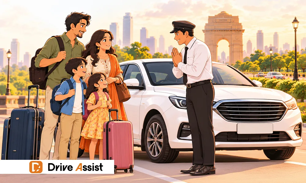 Car driver on rent packages for different travel needs in Delhi NCR